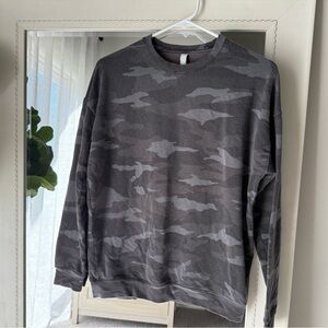 Athleta Studio to Street Camo Sweatshirt, Small